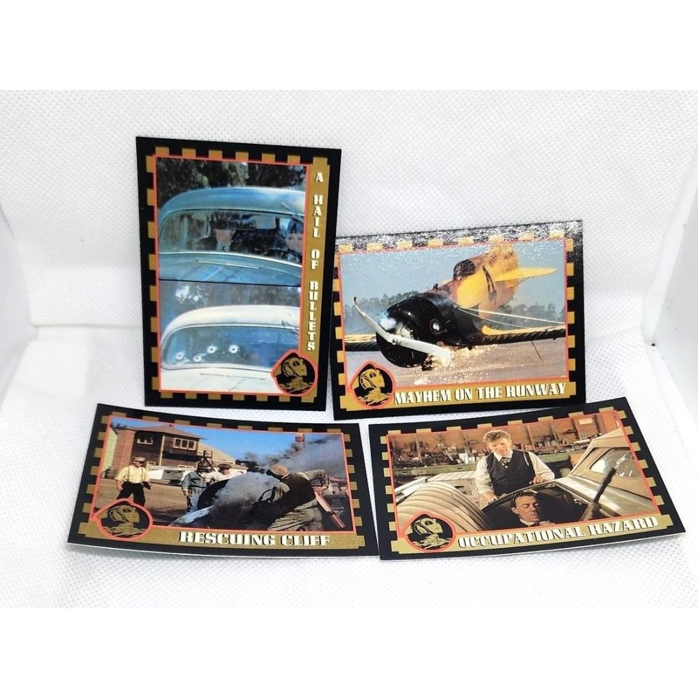Rocketeer Walt Disney Topps Collectible Vintage Trading Cards Bundle